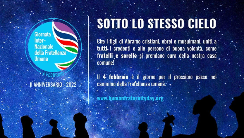 Giornata della Fratellanza Umana - 04 febbraio 2025